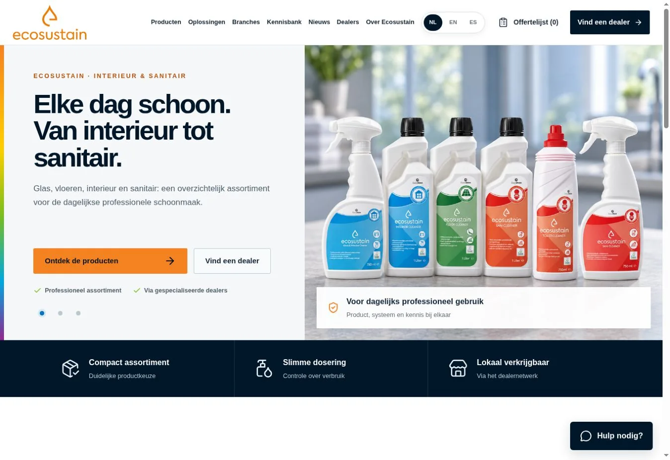 Ecosustain website